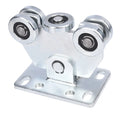 Zinc Plated Heavy Duty Cantilever Sliding Gate Wheel Kit Track and Profile