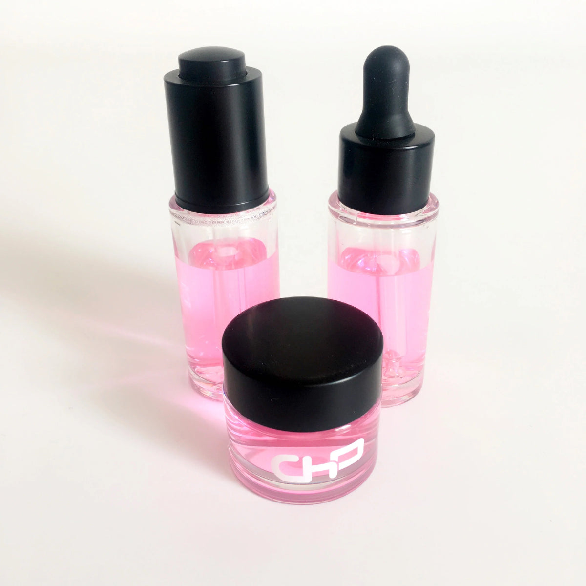 Luxury Skincare Perfume Packaging Amber PETG Plastic Dropper Serum Spray Airless Pump Bottle Cosmetic Tube Lotion Cream Jar Set