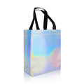 Rainbow Shopping Bags Non-woven Fabric Laser Film Clothing Bags Eco-friendly Hand-held Gift Bags
