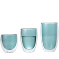 Hot Sale 250ml 350ml 450ml Colorful Design Eco-Friendly BPA Free Thermal Insulated Double Wall Handmade Novelty Latte