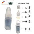 CS-BC70 70ml Squeezable Empty Ink Bottle for Canon GI-490 GI-790 GI-890 for Pixma G1000 G2000 G3000 G2400 G3400