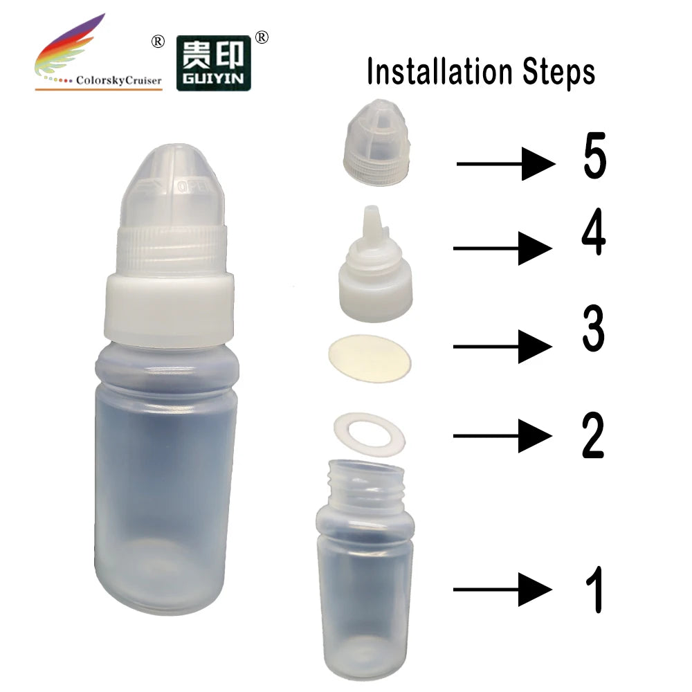 CS-BC70 70ml Squeezable Empty Ink Bottle for Canon GI-490 GI-790 GI-890 for Pixma G1000 G2000 G3000 G2400 G3400