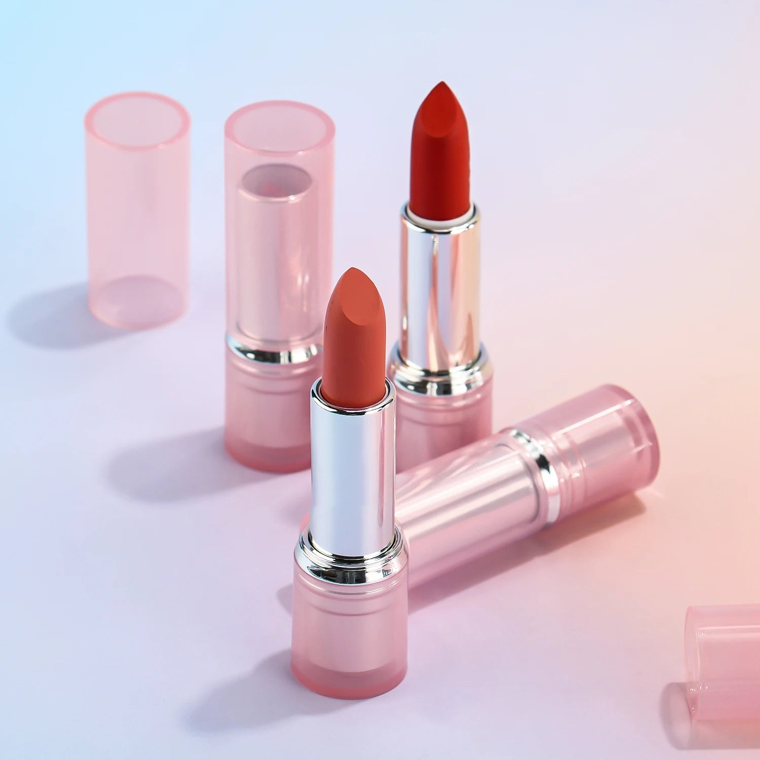 Custom Logo Non Sticky Velvet Lip Stick Private Label Long Lasting Matte Waterproof Lipstick