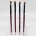 Crimped Head Nylon Bristle Hair Brush Metal Handle Nylon Hair French Brush Nail Short and Thick