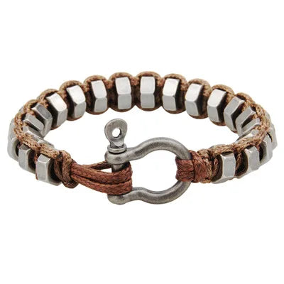 Fashion accessories Social Distancing bracelet Copper fit Men Jewelry Bracelet