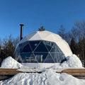 4m Luxury Steel Frame Geodesic Igloo Glamping Dome Tent Hotel