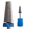 5 in 1 7.0mm Cross Cut Bit M for Nail Polish Removal 3/32'' Tungsten Carbide Nail Drill Bits 5 in 1