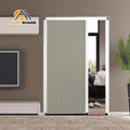 Hot Selling Trackless Retractable Sliding Folding Doors Pleated Mesh Screen Waterproof Eco-Friendly High Shading Modern for Home
