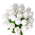M554 Artificial Plants and Flowers in Bulk PU Tulip Flower  for Wedding Wall Decoration Wedding Supplies