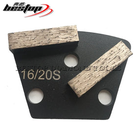 Bestop Customizable High Metal Bond Diamond Grinding Plate SASE CPS ASL Grinder Abrasive Disc OEM Abrasive Tools for Concrete