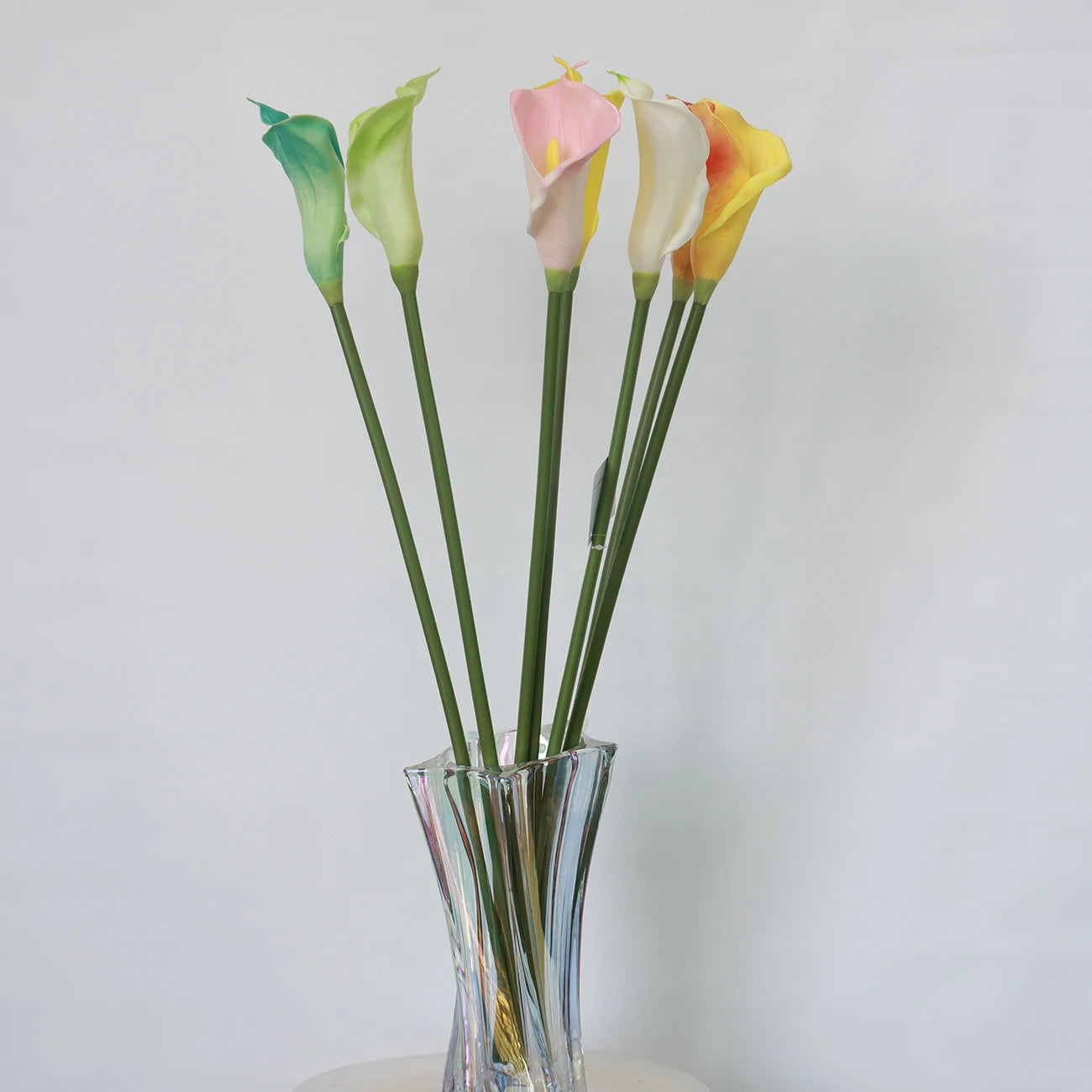 TG016 Long-branched Alocasia Flowers Calla Lilies Artificial Flowers Bouquets Home Decoration Weddings Decor