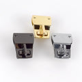 For Deepeel BF462 Classic Style 34X42mm Twist Lock Handbag Closure Clasp for Luggage Hardware Accessories Bag Purse Locks