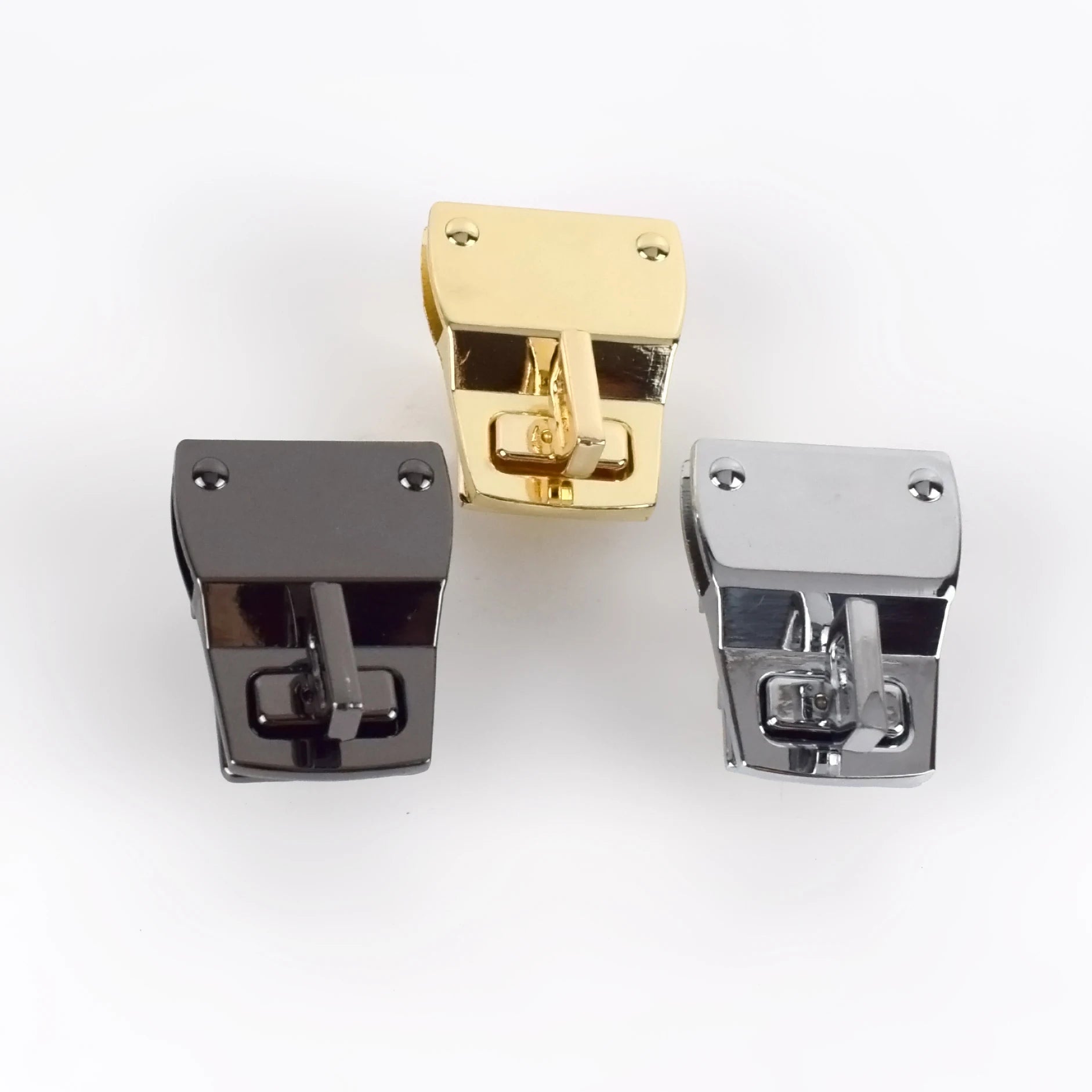 For Deepeel BF462 Classic Style 34X42mm Twist Lock Handbag Closure Clasp for Luggage Hardware Accessories Bag Purse Locks