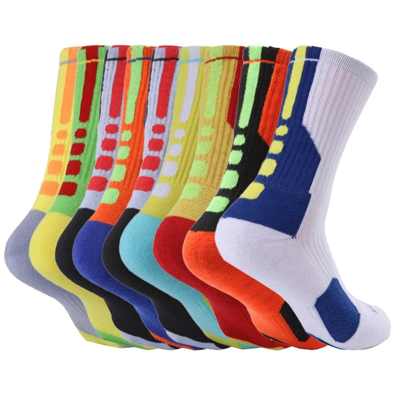 Wholesale OEM Thick Terry Sport Basketball Socks Men Gym Athletic Workout Cotton Socks