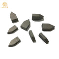 Custom Tungsten Carbide Brazed Tips C116 C120 C122 C125 Welded Blade Carbide Inserts MegaBDM