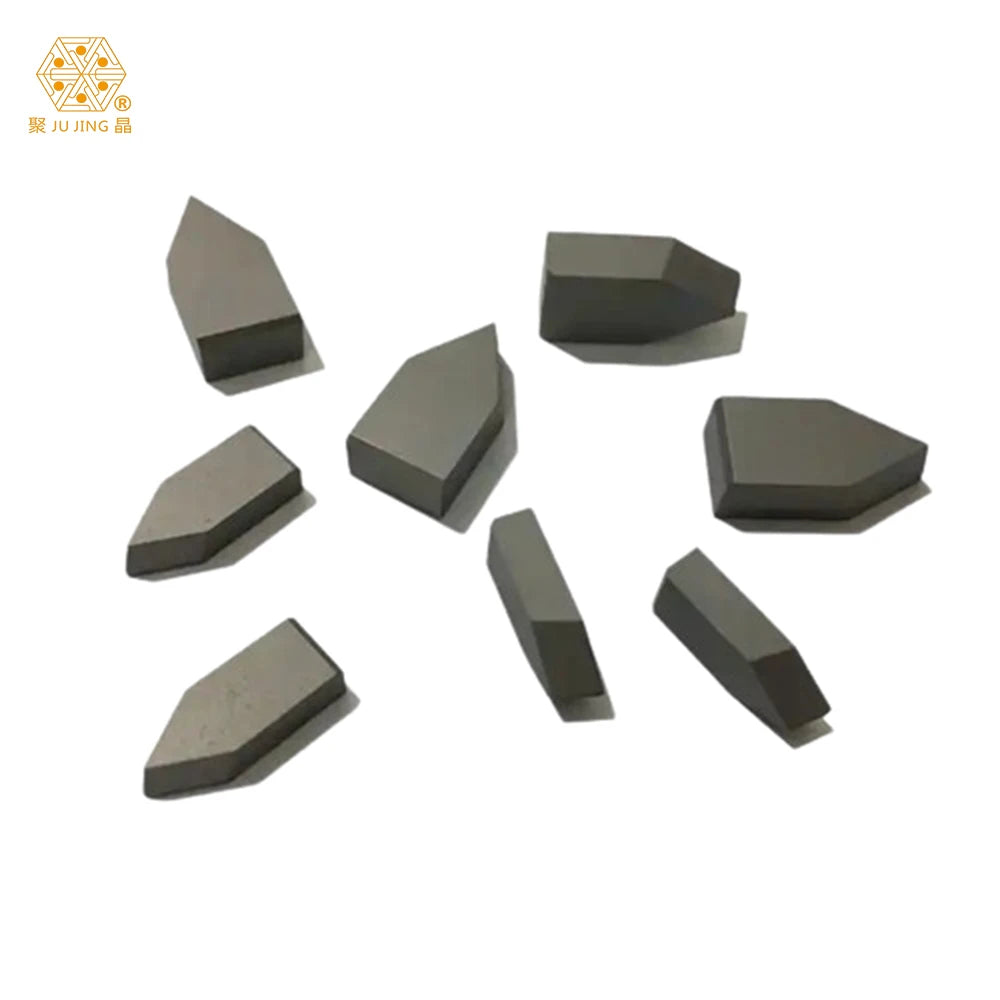Custom Tungsten Carbide Brazed Tips C116 C120 C122 C125 Welded Blade Carbide Inserts MegaBDM