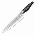 8 Inch Professional Chef Knife High Carbon 5Cr15 MOV Stainless Steel with Pakka Wood Handle Eco-Friendly Customizable