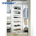 Unihopper Wardrobe Rotating Shoe Rack Storage Organizer Cabinet Display Metal Modern 360 Revolving Shoe Rack