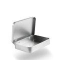 Portable Home Organizer Holder Survival Kit Storage Pill Crafts Custom Metal Rectangular Hinged Candy Gift Tin Box Containers