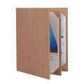 Custom Restaurant bar Hotel Coffee Wooden Wood Menu Covers Wood Board Holder Folder Book