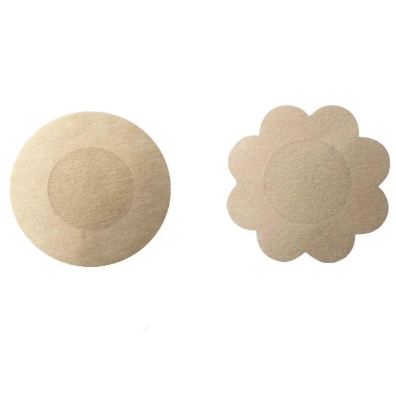 Women Disposable Nipple Cover Women Breast Pasties Petals Chest Pad Self Adhesive Nipple Cover