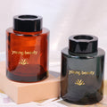 Luxury 100ml 120ml 200ml 500ml Empty Reed Diffuser Glass Bottle Home Fragrance Diffuser