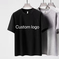 BOTTCOOLA Unisex 220GSM Plain O-neck Custom logo Summer New Arrival Sport Casual Fashion Soft Short Sleeve T-shirt for Men Cloth