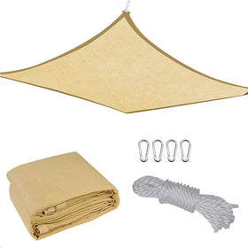 Outdoor Waterproof Sunshade Sun Shade Sail Camping Beach Tent Pool Patio Canopy Triangle Square Shelter Garden Awing