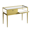 Glass Wooden Stainless Steel Modern Luxury Jewelry Waterfall Counter Display Tray Retail Display Counters New Design