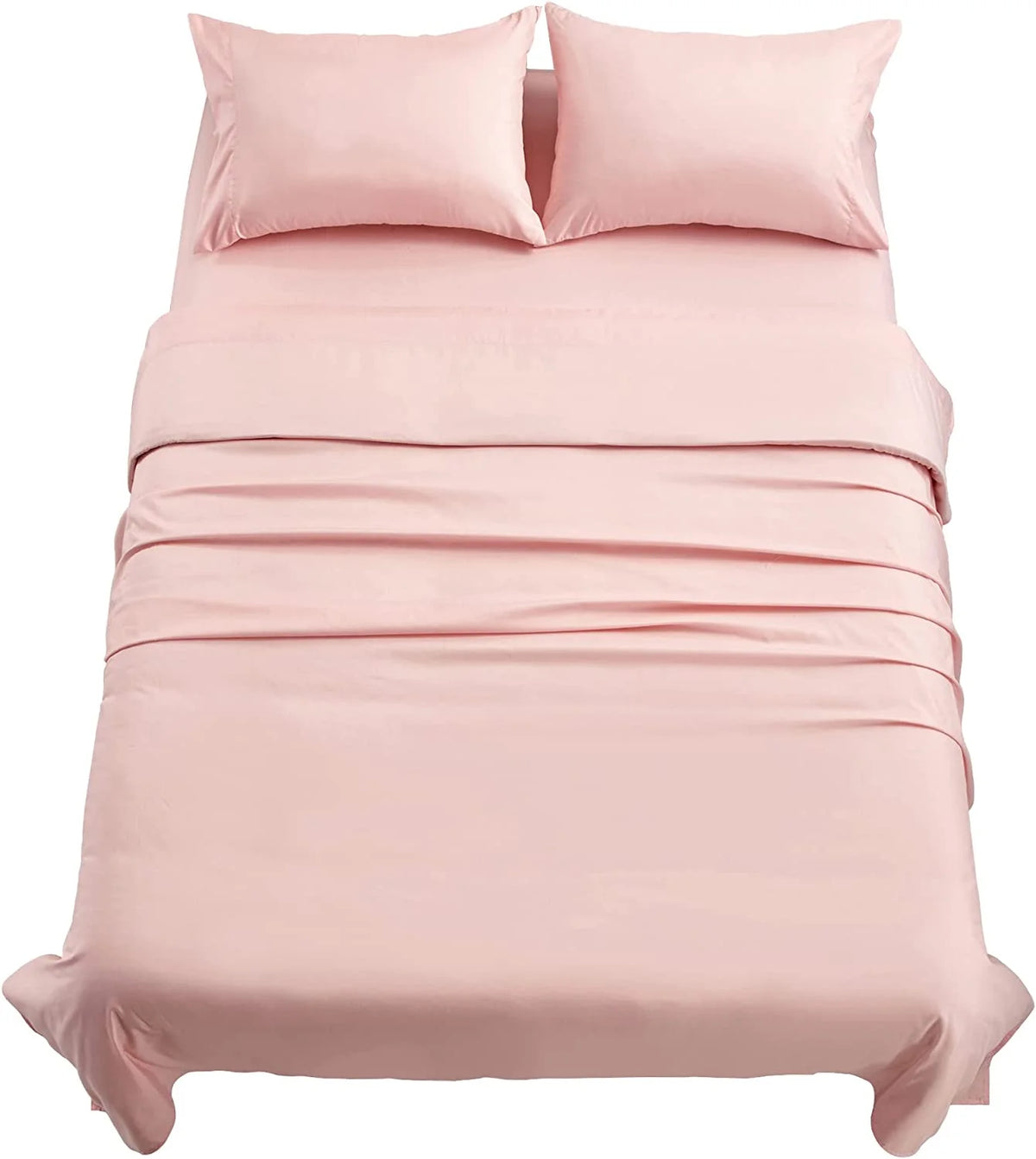 Super King 100% Bamboo Bed Sheets Breathable Cooling Deep Pocket Modern Fitted Home Hotel Hospital Includes Silk Pillow Cases