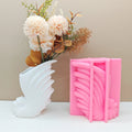 DM957 Nautilus Shape Vase Silicone Cement Flower Pot Mold for Gypsum Plaster Art Jar Making Cake Tools MegaBDM