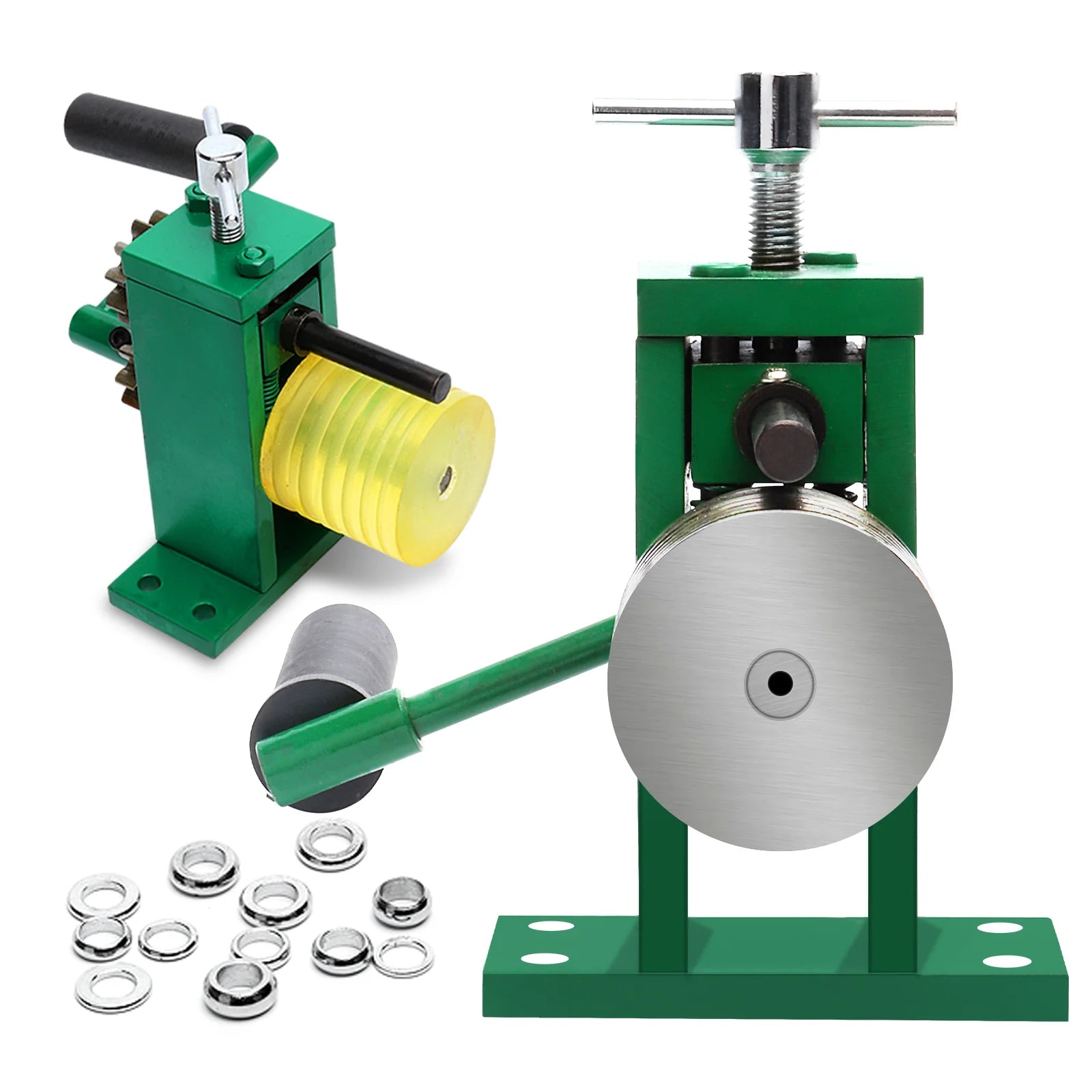 Hand Cranked Manual Bending & Rolling Machine for Jewelry Making for Earring Rings Bangle Bracelets Other Fine Metal Work