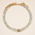 Go2Boho Natural Stone Necklace Miyuki Seed Beads Necklace for Women Stainless Steel Lobster Neck Chain Fashion Jewelry