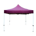 Luxury Aluminum Factory-Goods Low-Priced 3x3 Indoor Folding Gazebos Tents Waterproof 5m Bay Distance Advertising Logo Printed