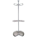 3 Layers Multifunctional Corner Clothes Rotating Storage Basket  Rack Indoor Rotary Rotating Clothes Hanger for Clothes
