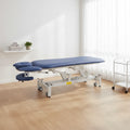 Modern Design Electric Facial Bed Power-Driven Contour Massage Table Single Section Head-Cradle Armrest for Living Room-CY-C105A