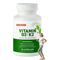 OEM Private Label Vegan Immune Support Vitamin D3+K2 MK7 Dietary Supplement for Adults Vitamin D3 K2 Capsules