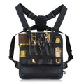 PU Leather Professional Hair Styling Tools Organizer Barber Chest Holder Bag Scissor Pouch Functional Chest Rig for Barbers