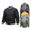 Unisex Baseball Uniform Jacket With Custom Logo Spring Sports Windbreaker Wholesale Blank Varsity Jackets