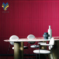 YKTB2027 Luxury Acoustic Foam 3D 5D Home Wall Decoration Stripe Velvet Sound Proof Music Nightclub KTV and Bar Wallpaper