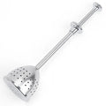 Stainless Steel Mini Tea Ball Infuser Mat Reusable Silver Utensils Set with Mesh Filter Spoons Loose Leaf Tea Kitchen Essential