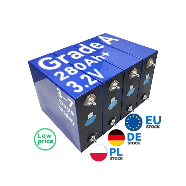 CALB 3.2v 280AH NMC CATL Prismatic Rechargeable Deep Cycle Battery Cells Lithium Ion Battery for Leaf EV Golf Cart Forklift
