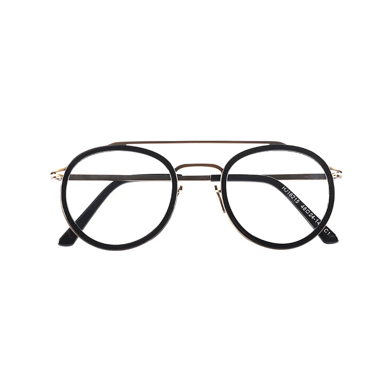 Custom Made in China Double Bridge Eyewear Acetate Optical Glasses Frames