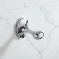 Modern Chrome Zinc Alloy Hotel Bathroom Wall Mounted Robe & Coat Hanging Hook