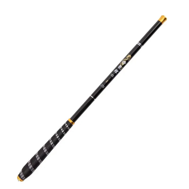Freshwater Kids Portable 6.3m Telescopic ultra Light Carbon Fiber Fishing Rods