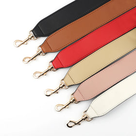Women Bag Straps Handbag Handle Pu Leather Belt Shoulder Bag Wide Short Strap Replacement Strap Accessory Bag Part Belt