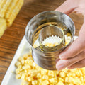 HelloWorld Corn Cutter Scraper Corn Stripper Stainless Steel Corn Cob Peeler Slicer Circular  Peeler Corer Vegetable Tools Kitchen Gadgets