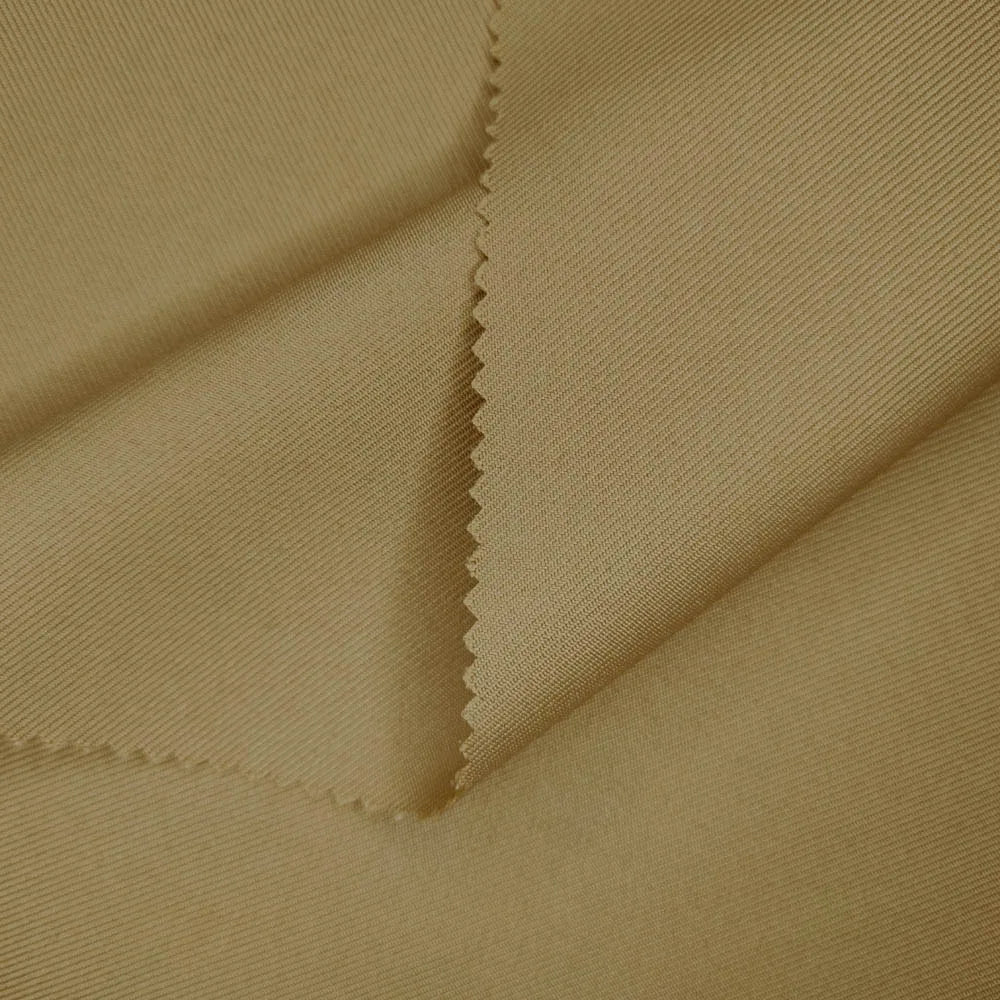 Luxury 100% Polyester Solid Twill Woven Jersey Fabric Black Khaki Wrinkle Resistance Custom Outdoor Accessories Girls