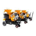 Light and Compact 10m3/h Shotcrete Machine with Sector Rotor Body and Rubber Sealing Plate Lubrication System