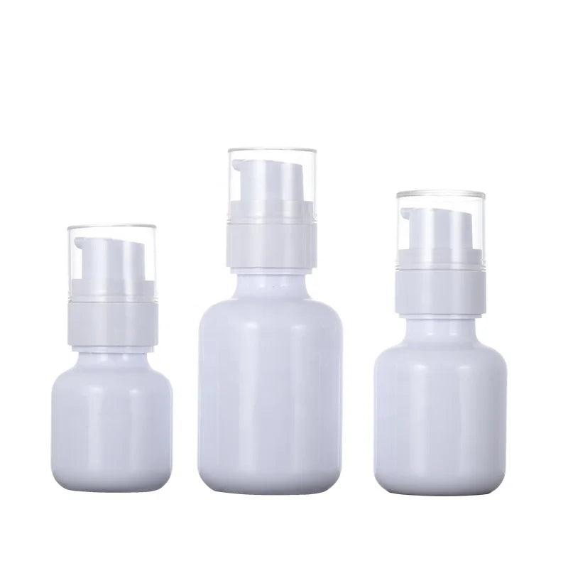 Portable 40ml 100ml Empty PP Plastic Cosmetic Makeup Containers 100pcs Lotion Pump Bottles for Shower Gel Skin Care Serum